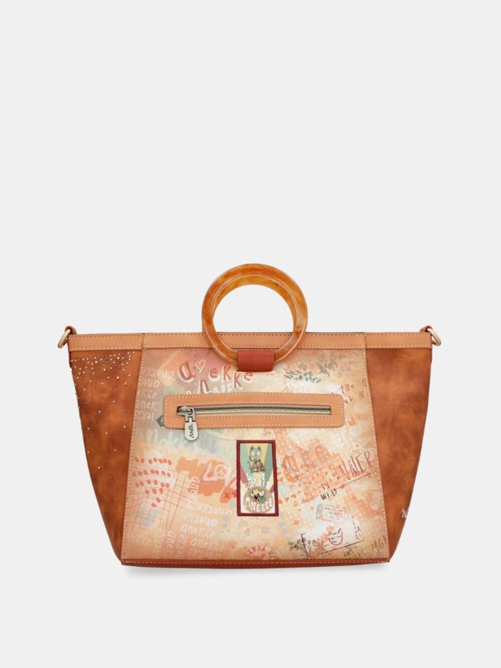Anekke Menire Peace Round Handle Bag - Picture 7 of 9